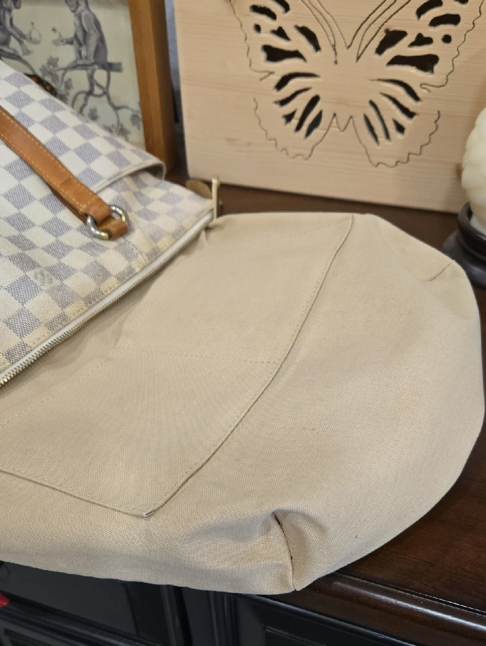 LOUIS VUITTON TOTALLY PM DAMIER AZUR SHOULDER BAG - GUC! - Picture 10 of 16